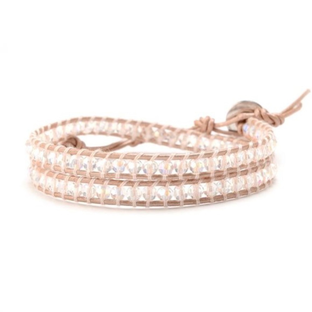 Victoria Emerson Pink Wrap Bracelet